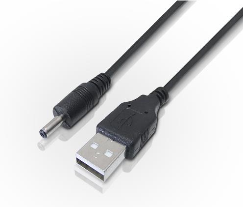 CABLE ALIMENTACION - 1MTS - USB AM A PLUG 1.35MM - CABLE POWER - (NS-RAEMIL) - NS-CAUSP135 - NISUTA